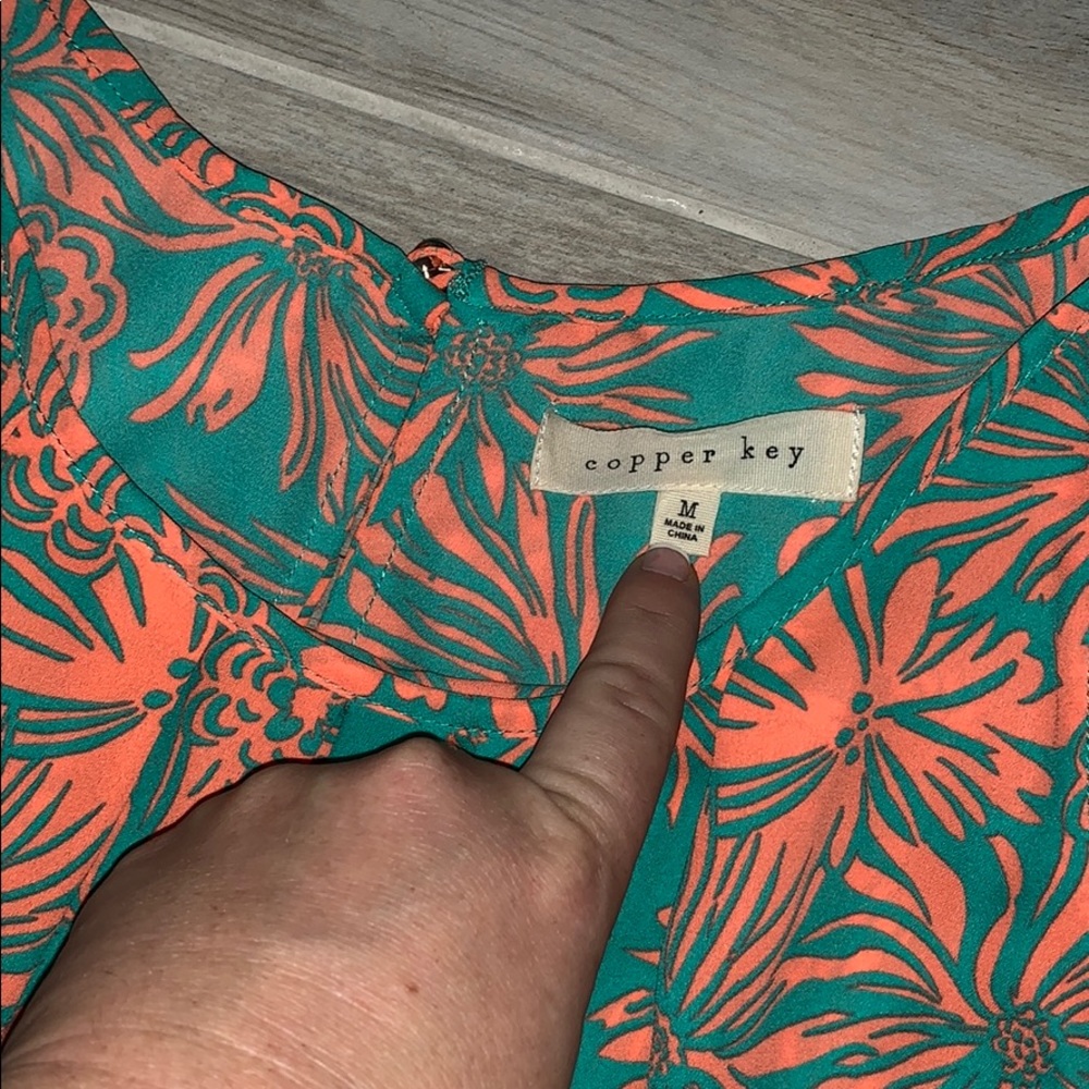 Copper Key Romper - Picture 2 of 4